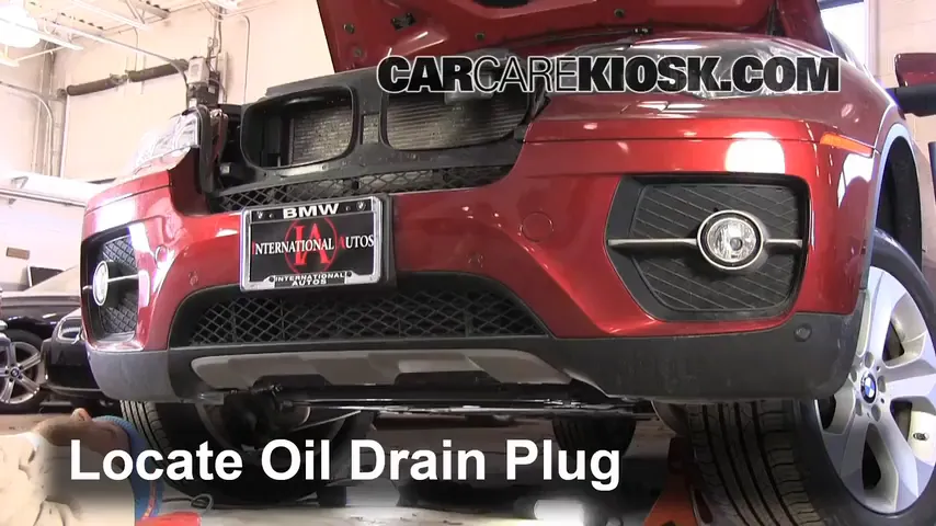 2010 BMW X6 xDrive35i 3.0L 6 Cyl. Turbo Oil Change Oil and Oil Filter